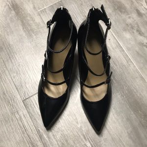 Marc Fisher Black Patent Leather Shoes